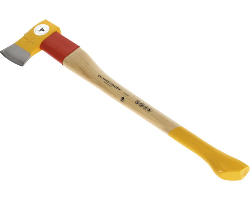 Ochsenkopf Holzspaltaxt mit Holzstiel