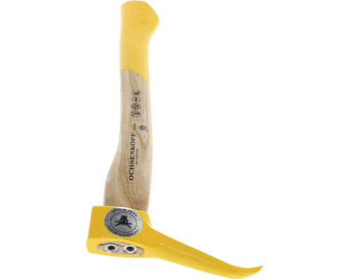 Ochsenkopf Crochet de levage avec manche en frêne et poignée en plastique