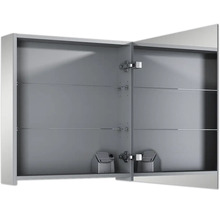 Jungborn Spiegelschrank 606 x 140 x 638 mm 1-türig mit beidseitigen Spiegeltüren und Seitenverspiegelung