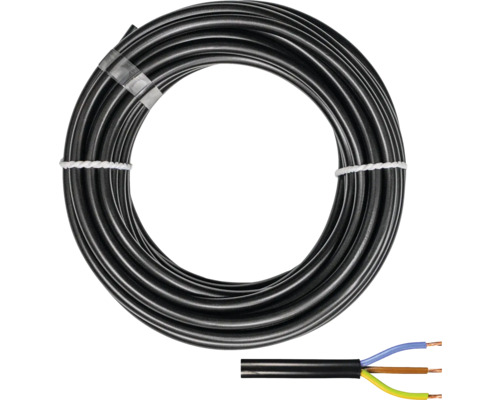 Schlauchleitung H03 VV-F 3G0,75 mm² 10 m schwarz