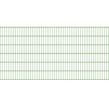 Panneau rigide double fil 8/6/8 251 x 123 cm RAL 6005 vert mousse