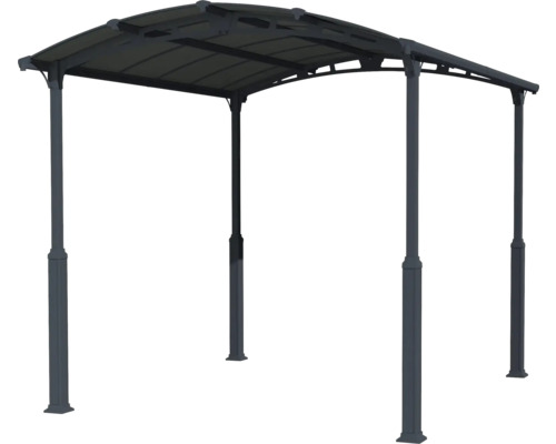 Freistehende Terrassenüberdachung mit Metallrahmen