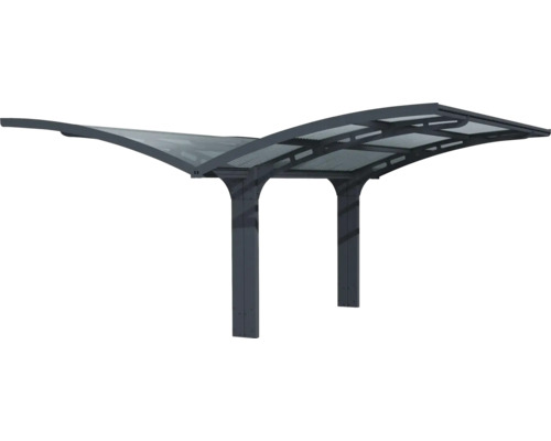 Abribus en métal et plastique