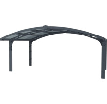 Carport double CANOPIA by Palram Arizona Wave 6x5 578 x 495 cm anthracite