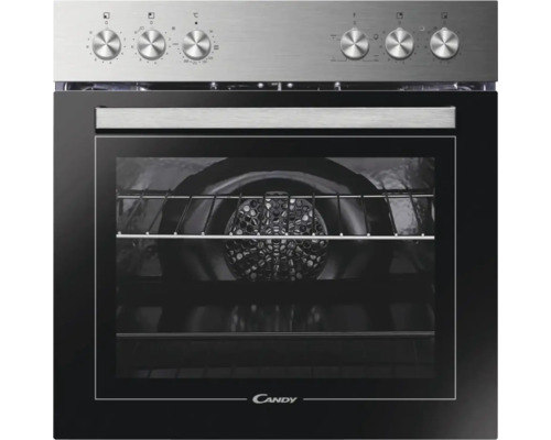 Cuisinière sans plaque de cuisson Candy sans plaque de cuisson HCT201X/E volume utile 70 l Four Candy avec espace de cuisson et boutons rotatifs