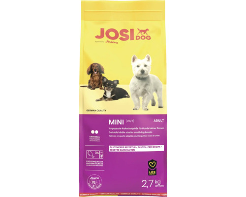 Josi Dog Mini Adult Hundefutter, 2,7 kg