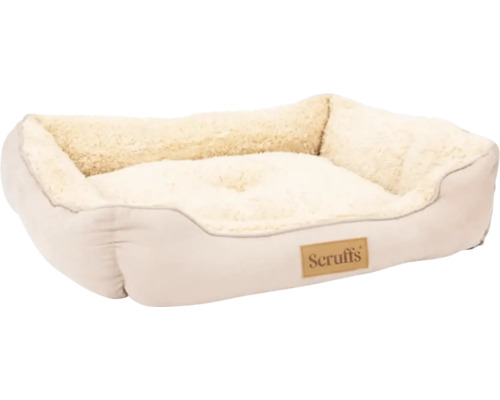 Hundebett Scruffs Cosy Box Bed Sand ca. 50 x 60 x 30 cm