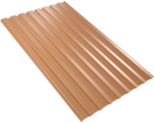 Tôle trapézoïdale pour couverture de toit