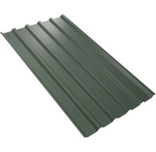 PRECIT Trapezplatte für Dach mit Antikondensationsvlies W35LV Nadelgrün RAL 6020 Fix-Breite 1070 mm x Stärke 0,75 mm (Meterware ab 150 bis max. 900 cm)