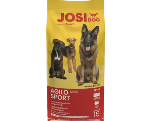 Josi Dog Agilo Sport Trockenfutter für erwachsene Hunde, 15 kg