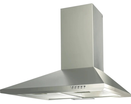 Hotte murale Candy CCE116/1X DE largeur x profondeur 60 x 48 cm acier inoxydable Hotte aspirante en métal