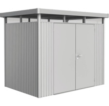 Gerätehaus Biohort HighLine H2 Doppeltür 275 x 195 cm silber-metallic