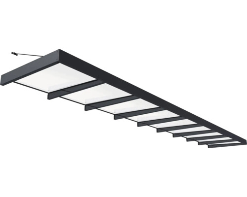 Vordach mit Paneelen