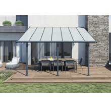 Toiture pour terrasse CANOPIA by Palram Sierra 3x10.35 434 x 295 cm anthracite