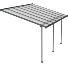 Toiture pour terrasse CANOPIA by Palram Sierra 3x10.35 434 x 295 cm anthracite