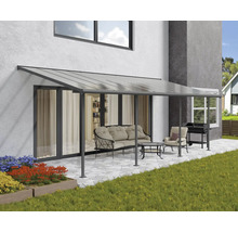 Toiture pour terrasse CANOPIA by Palram Sierra 3x7.30 739 x 295 cm anthracite