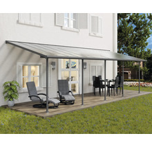 Terrassenüberdachung CANOPIA by Palram Sierra 3x8.51 860 x 295 cm anthrazit