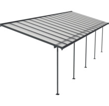 Toiture pour terrasse CANOPIA by Palram Feria 3x9.15 924 x 295 cm anthracite