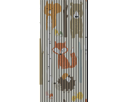 Akustikpaneel digital bedruckt Fo x i 1 2400 x 1133 x 19 mm Set = 2 Einzelpaneele