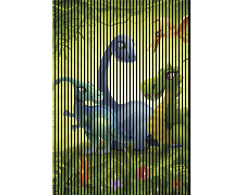 Akustikpaneel digital bedruckt Dinos 1 2400 x 1693 x 19 mm Set = 3 Einzelpaneele Akustikpaneel digital bedruckt Dinos 1 2400 x 1693 x 19 mm Set = 3 Einzelpaneele