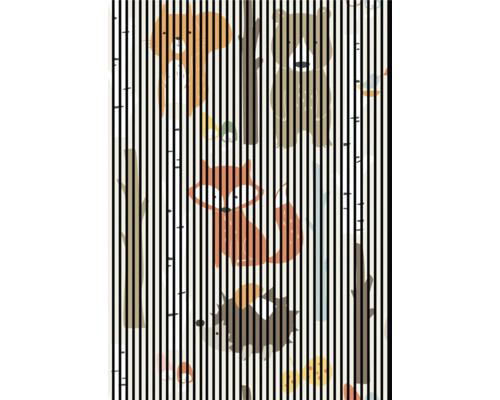 Akustikpaneel digital bedruckt Fo x i 1 2400 x 1693 x 19 mm Set = 3 Einzelpaneele