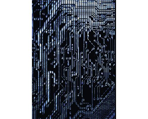 Panneau acoustique impression numérique Chip 1 2400 x 1693 x 19 mm set = 3 panneaux individuels