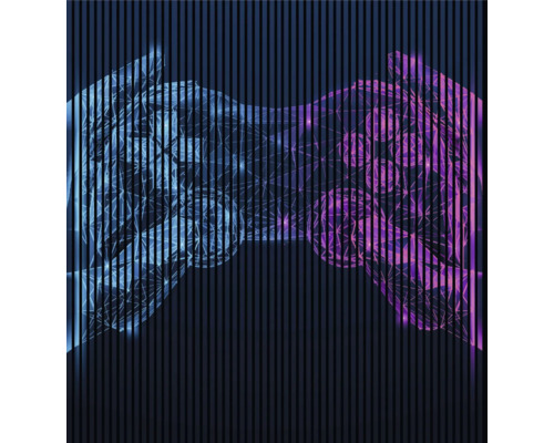 Akustikpaneel digital bedruckt Control 1 2400 x 2253 x 19 mm Set = 4 Einzelpaneele Akustikpaneel digital bedruckt Control 1 2400 x 2253 x 19 mm Set = 4 Einzelpaneele