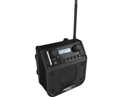 Radio de chantier Perfectpro DAB Pro avec antenne