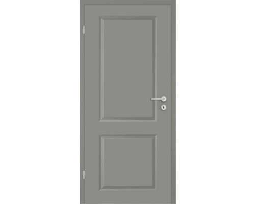 Porte d'intérieur Pertura Pila 02 86x198,5 cm laque gris noble à gauche