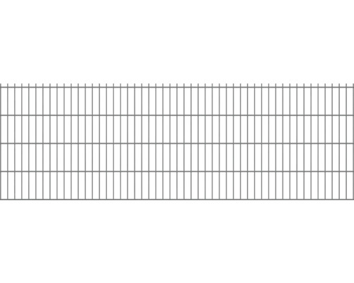 Doppelstabmatte Typ 8/6/8 251 x 83 cm RAL 7016 anthrazit Doppelstabmatte Typ 8/6/8 251 x 83 cm RAL 7016 anthrazit