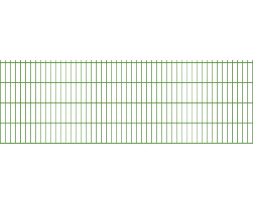 Panneau rigide double fil 8/6/8 251 x 83 cm RAL 6005 vert mousse