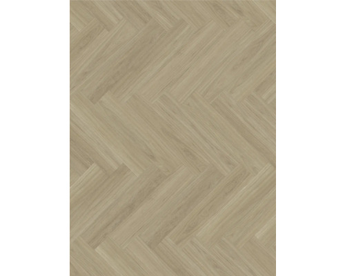 Sol vinyle SPC chêne Oxford poncé chevron liaison clipsée 730 x 146 x 5,0 mm