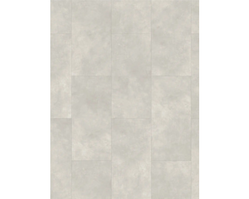 Sol design Modular ONE Béton blanc carrelage raccord encliquetable 853 x 400 x 8,0 mm