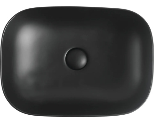 Vasque à poser en céramique de forme rectangulaire