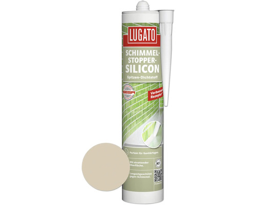 Silicone antimoisissures Lugato beige Bahamas 310 ml