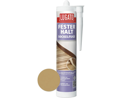 Joint pour socle Lugato Fester Halt chêne 310 ml