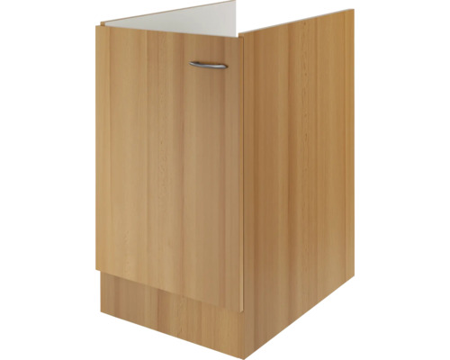 Flex Well Spülenschrank Nano BxTxH 50 x 57 x 82 cm buche matt zerlegt Anschlag reversibel 00006904