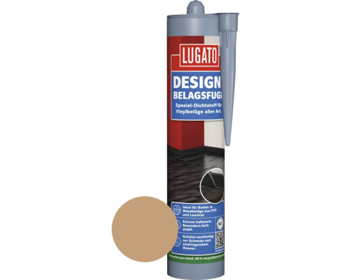 Matériau d'étanchéité spécial Lugato Joint de revêtement design chêne nature 310 ml