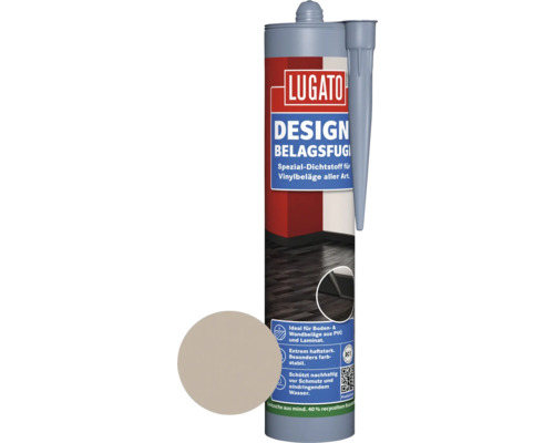 Matériau d'étanchéité spécial Lugato Joint de revêtement design chêne argenté 310 ml