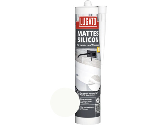 Lugato Mattes Silikon weiß 310 ml