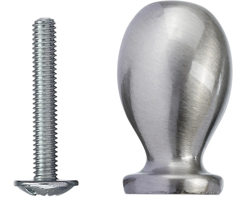 Bouton de meuble en métal avec vis