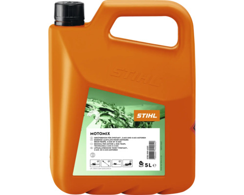 Mélange de carburant Stihl Motomix en bidon de 5 litres