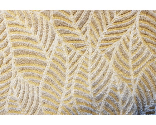 Paillasson en fibres de noix de coco Embossed Leaves 40x60cm