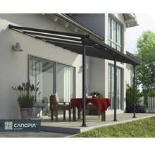 Toiture pour terrasse CANOPIA by Palram Feria 4x4.2 425 x 380 cm anthracite