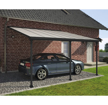 Toiture pour terrasse CANOPIA by Palram Feria 4x4.2 425 x 380 cm anthracite