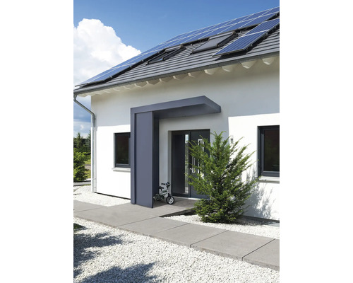 Panneau Gutta BS Depot RAL 7016 anthracite 55x220 cm