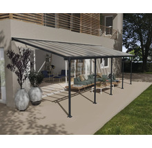 Terrassenüberdachung CANOPIA by Palram Feria 3x9.15 915 x 294 cm anthrazit