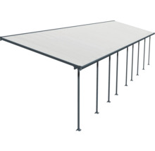 Toiture pour terrasse CANOPIA by Palram Feria 3x13.40 1340 x 294 cm anthracite