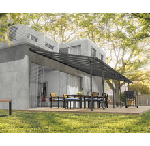 Toiture pour terrasse CANOPIA by Palram Feria 4x10.31 1031 x 380 cm anthracite