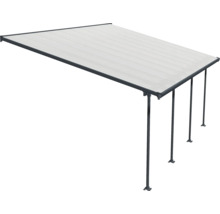 Terrassenüberdachung CANOPIA by Palram Feria 4x6.06 606 x 380 cm anthrazit